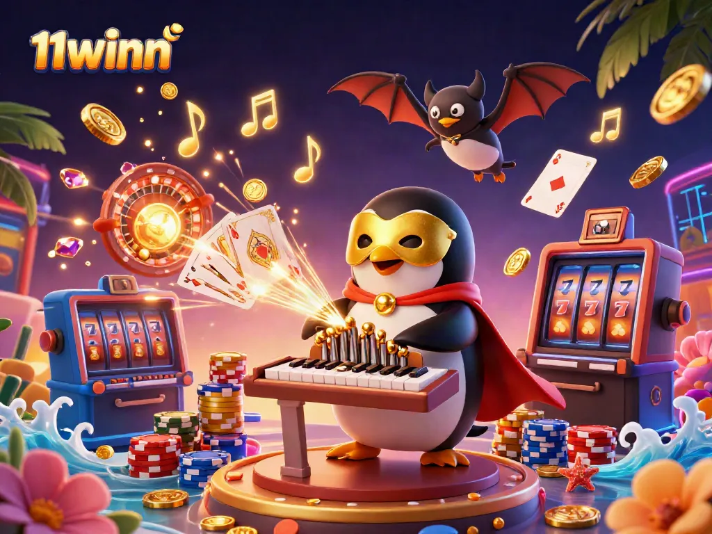Experience the vibrant world of 11winn, where animated characters and casino gaming combine for thrilling fun!