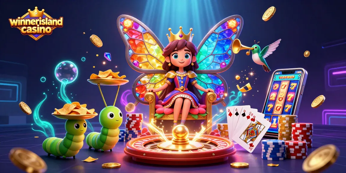 Engage in a colorful, vibrant scene at winnerislandcasino with thrilling casino elements.